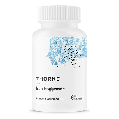 Thorne Research Suplemento de Bisglicinato De Hierro 60 Cápsulas Vegetarianas | Envío gratis