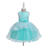 1-5years Vestido De Princesa Fiesta De Cumpleaos Elegan [u]