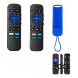 Control Compatible De 2pcs Con Pantalla Inteligente Hisense 