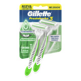 Máquinas Para Afeitar Gillette Prestobarba3 X 2 Un