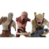Três Estatuetas - Necromorph, Kratos E Resistance 