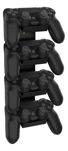 Suporte De Parede Compatível Com 4 Controles De Xbox Ps4 Ps3
