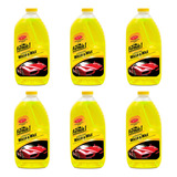 6 Shampoo Para Auto Con Cera Y Carnauba Formula 1 64 Oz