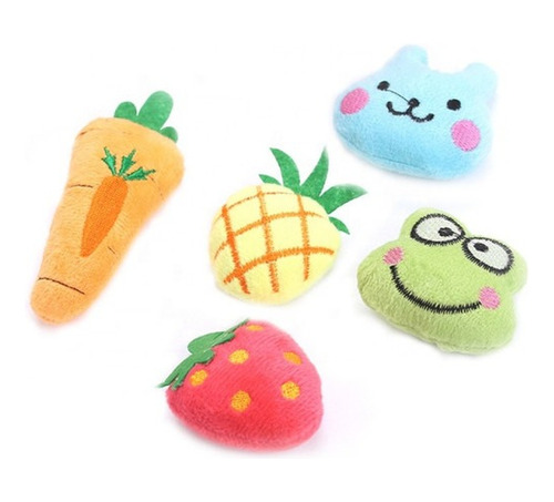 X5 Mini Peluches Juguetes Para Gatos Con Catnip Wonder Cat 