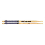 Baqueta De Madera Liverpool Eva5am Sensation Grip Series 5a, Color Marfil