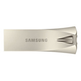 Pendrive Samsung Bar Plus Muf-128ba 128gb 3.1 Gen 1 Champagne Silver