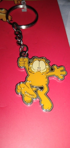 Llavero Garfield Metal Gato Dormilon John Bonachón