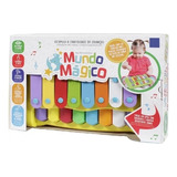 Piano Xilofone Dó-ré-mi Mundo Mágico Infantil