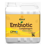 Embiotic Korin 5 Litros Acelerador Compostagem Profissional
