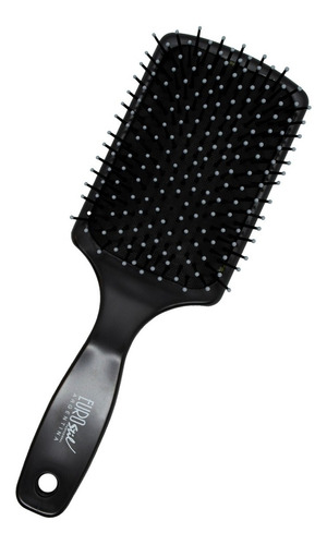 Eurostil Cepillo Raqueta Neumático Negro Peinado Pelo 50156
