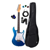 Guitarra Strato Tagima Tg520 Mbl + Capa Acessorios