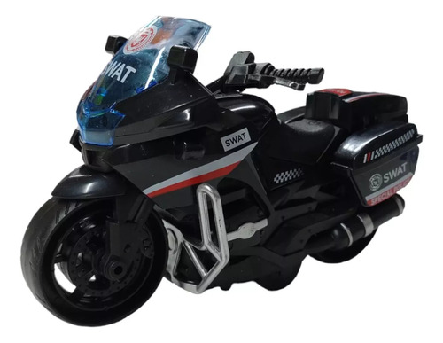 Moto Motocicleta Policia Rescate A Friccion En Caja