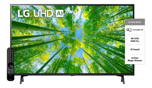 Smart Tv 60p 4k Uhd Thinq Ai Uq8050 LG- Prestigio