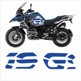 Adesivos Tanque Compatível Com Bmw R1200 Gs Adventure Azul Cor Adesivo Emblema Gráfico R 1200gs