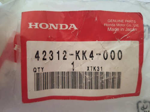 Separador Rueda Tras Izq Cb250 (1992) 42312-kk4-000 Honda