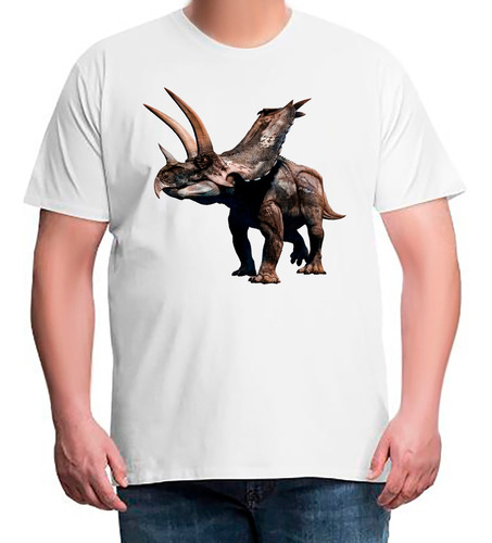 Camiseta Plus Size Jurassic Park Dinossauro Dino 185