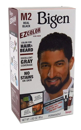 Bigen Ez Color Hombres Kit Negro Real (paquete De 6)