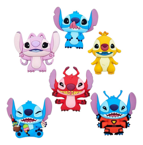 Disney Imán Decorativo Bolsa Ciega  Stitch (serie 6) Magnet 
