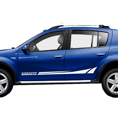 Renault Sandero Stepway, Calco Ploteo Modelo Shark