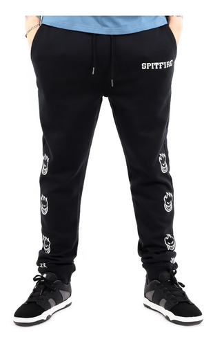 Pantalon De Buzo Hombre Spitfire Big Head Negro