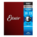 Encordoamento Elixir Banjo 10-23 Polyweb Mod 11650