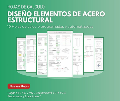 Hojas De Calculo Acero Estructural Ntc- Aisc 2023-2024