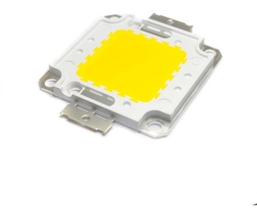 Led De Alta Potencia 100w 30v 2800-3500k Luz Blanco Cálido