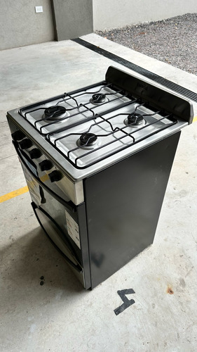 Cocina Escorial Master A Gas 4 Hornallas  Acero Inoxidable 