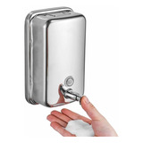 Dispenser Jabon Liquido Acero Inox. 800ml Premium De Pared  