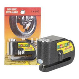 Candado Freno De Disco Con Alarma Para Moto