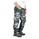 Men's Camouflage Combat Pants
