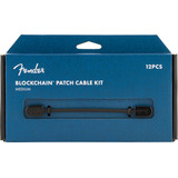 Fender Blockchain Medium, Kit 12 Pzas Cablesparcheo Angulado