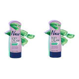 Loción Depilatoria Nair - Aloe Y Lanolina - 9 Oz - 2 Unidade