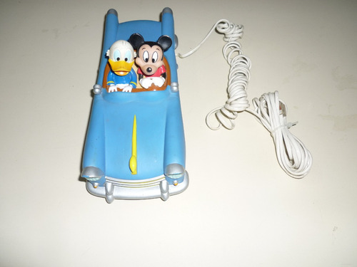 Teléfono Alámbrico Disney Donald Y Mickey. Usado