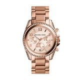 Reloj Michael Kors Para Mujer Mk5263 Blair Oro-rosa