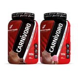Combo 2x Carnívoro 900g Beef Protein Isolate Bodyaction