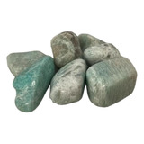 Pedra Rolada Cristal Amazonita 4 A 5 Cm Pacote 200g