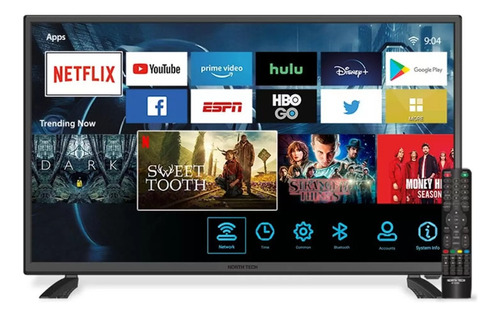 Smart Tv 32  North Tech   Netflix Youtube Wi-fi E Bluetooth