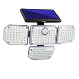 Lampara Solar Led Exterior Maxwell Sensor Movimiento 4 Direc