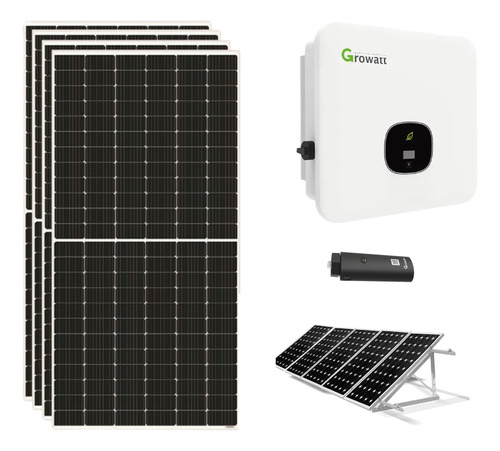 Kit Solar Casas Completo Ahorro Paneles 460w Inversor 3000w 
