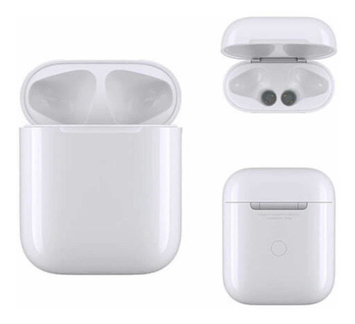 Caja Cargadora Repuesto Audífonos AirPods 1 Y2 Generación