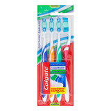 Kit Escovas De Dentes Pacote Com 4 Unidades Colgate