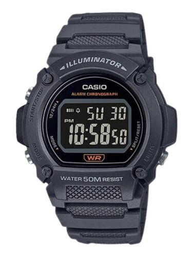 Reloj Casio Hombre Deportivo W-219h-8bv