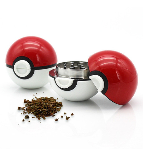 Mayoreo Pack De 4 Grinder Molino Pokeball Pokemon Pokebola