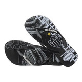 Chinelo Havaianas Atlético Mineiro Sandália Do Galo Oficial