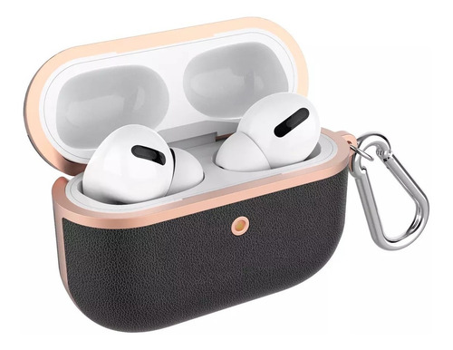 Case Para AirPods Pro Funda De Tpu Y Textura De Piel G34x