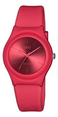 Reloj Qyq De Citizen Vq86j059y Mujer Rojo Somos Tienda