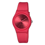 Reloj Qyq De Citizen Vq86j059y Mujer Rojo Somos Tienda