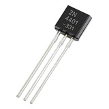 2n4401 Transistor Npn 40v 0.6 A, Paquete Con 10 Piezas