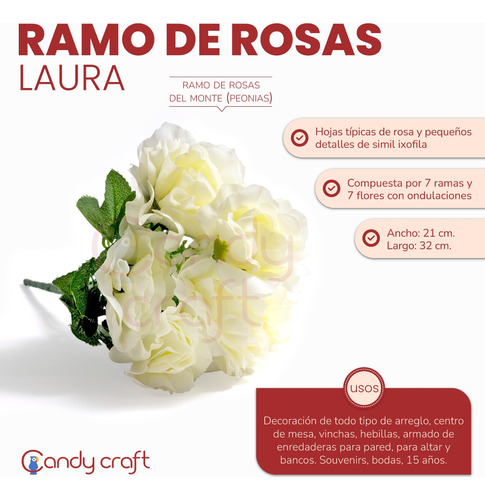 Ramo De Rosas Laura
